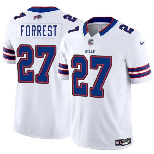 Men & Women & Youth Buffalo Bills #27 Darrick Forrest White 2025 F.U.S.E. Vapor Untouchable Limited Stitched Jersey